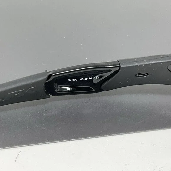Oakley 03-899 Flak Black Half Rim Sunglasses Frame No Lenses 63 [] 14